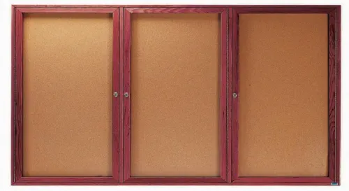 Aarco Aarco CBC4896-3R Red Oak Bulletin Board