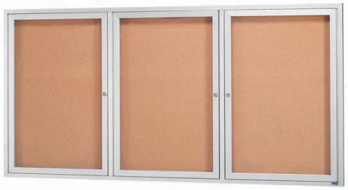 Aarco Aarco DCC3672-3R Aluminum Bulletin Board