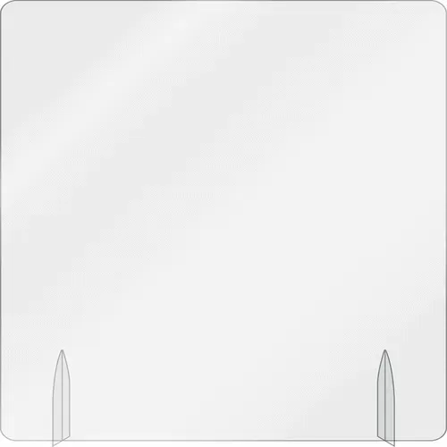 Aarco Aarco FPT2424 Freestanding Protection Shield