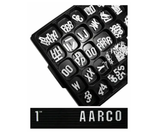 Aarco Aarco GFD1.0 Letter Set