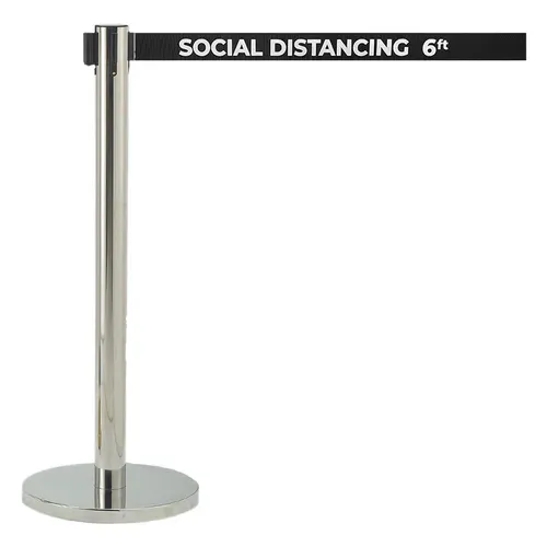Aarco Aarco HC-7PBK Form-A-Line™ Crowd Control System