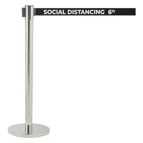 Aarco Aarco HS-7PBK Form-A-Line™ Crowd Control System