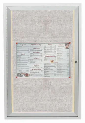 Aarco Aarco ODCC2418RI Aluminum Bulletin Board