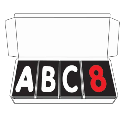 Aarco Aarco ROCLTR-2 The Rocker™ Letter Set