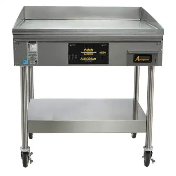 AccuTemp EGF2083A4850-S2 Accu-Steam™ 48.25'' Countertop Electric Griddle with Digital Controls, 208 Volts