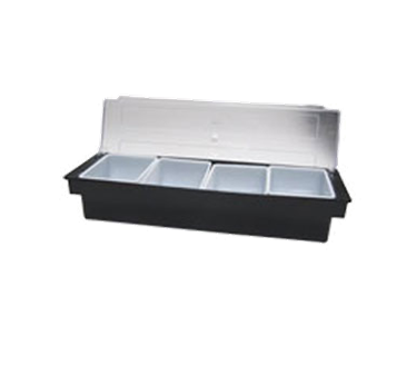 Admiral Craft Admiral Craft DCD-4BK Condiment Dispenser Admiral Craft Admiral Craft DCD-4BK Condiment Dispenser