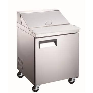 Admiral Craft Admiral Craft GRSL-1D Grista Refrigerated Salad/Sandwich Prep Table Admiral Craft Admiral Craft GRSL-1D Grista Refrigerated Salad/Sandwich Prep Table