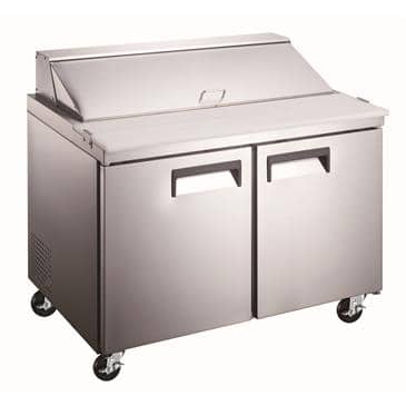 Admiral Craft Admiral Craft GRSL-2D Grista Refrigerated Salad/Sandwich Prep Table Admiral Craft Admiral Craft GRSL-2D Grista Refrigerated Salad/Sandwich Prep Table
