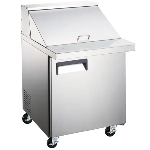 Admiral Craft Admiral Craft GRSLM-1D 27.5'' 1 Door Refrigerated Sandwich / Salad Prep Table with