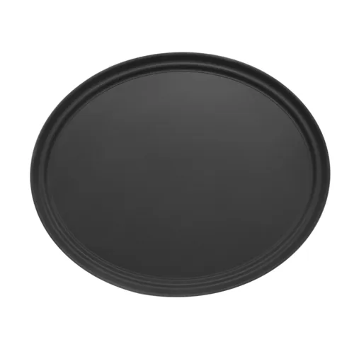 Admiral Craft Admiral Craft NST-2429BK/OVAL Serving Tray