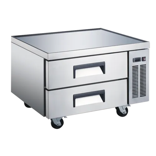 Admiral Craft Admiral Craft USCB-36 U-STAR 36" 2 Drawer Refrigerated Chef Base with Marine Edge Top 