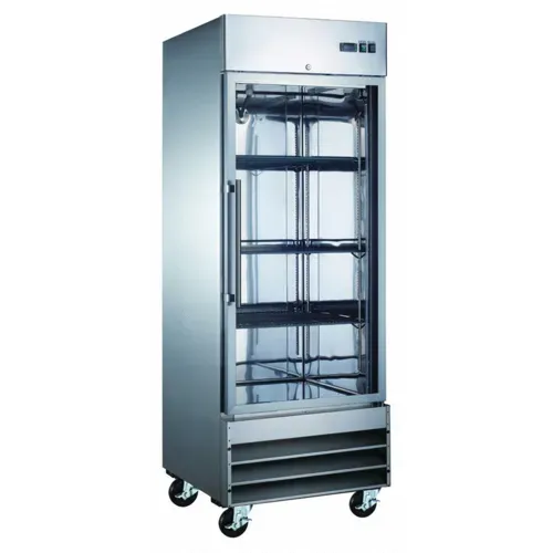 Admiral Craft Admiral Craft USFZ-1D-G 29'' 23.0 cu. ft. Bottom Mounted 1 Section Glass Door Reach-In Freezer