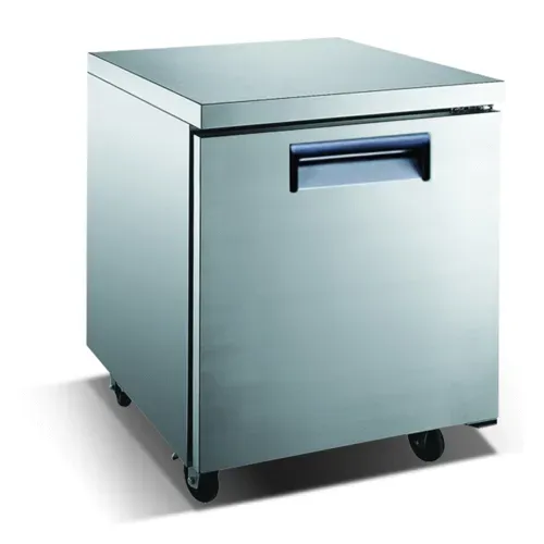 Admiral Craft Admiral Craft USUCRF-27 27'' 1 Section Undercounter Refrigerator with 1 Right Hinged Solid Door and Side / Rear Breathing Compressor