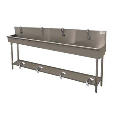 Advance Tabco 19-18-80FV Multiwash Hand Sink Advance Tabco 19-18-80FV Multiwash Hand Sink