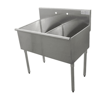 Advance Tabco 4-2-36 Square Corner Kitchen Sink Advance Tabco 4-2-36 Square Corner Kitchen Sink