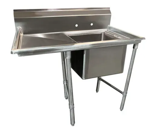 Advance Tabco Advance Tabco 93-81-20-36L Commercial Sink, (1) One Compartment, 16 Gauge Stainless Steel Construction with Stainless Steel Legs and With Left-hand Drainboard - 62" W
