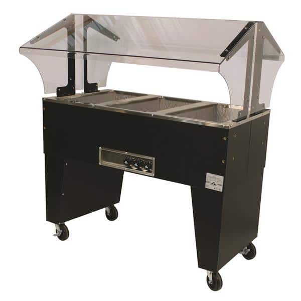Advance Tabco B3-240-B-S Portable Hot Food Buffet Table Advance Tabco B3-240-B-S Portable Hot Food Buffet Table