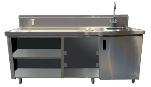 Advance Tabco Advance Tabco BEV-30-120R-GR Beverage Table