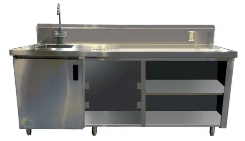 Advance Tabco Advance Tabco BEV-30-84L-GR Beverage Table