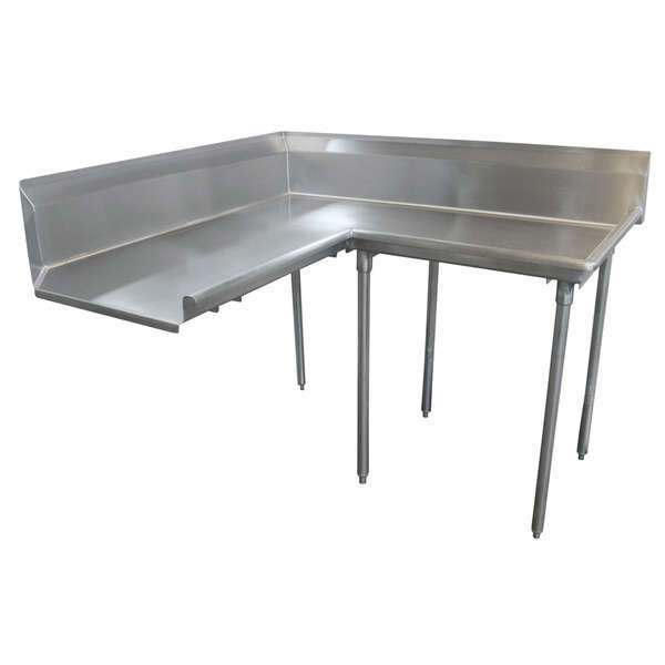 Advance Tabco DTC-K60-84R Korner Clean Dishtable Advance Tabco DTC-K60-84R Korner Clean Dishtable