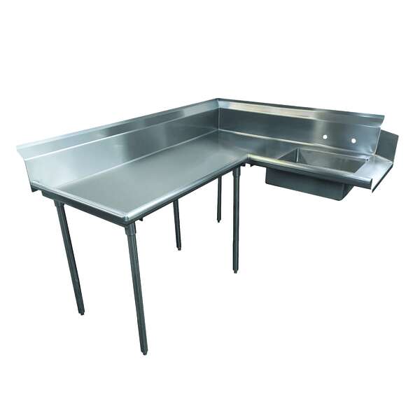 Advance Tabco DTS-K60-120L Korner-Soil Dishtable