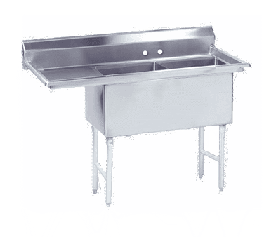 Advance Tabco FS-2-2424-18L Fabricated NSF Sink Advance Tabco FS-2-2424-18L Fabricated NSF Sink