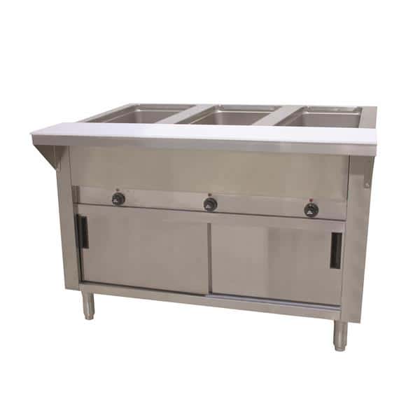Advance Tabco HF-3E-240-DR Hot Food Table Advance Tabco HF-3E-240-DR Hot Food Table