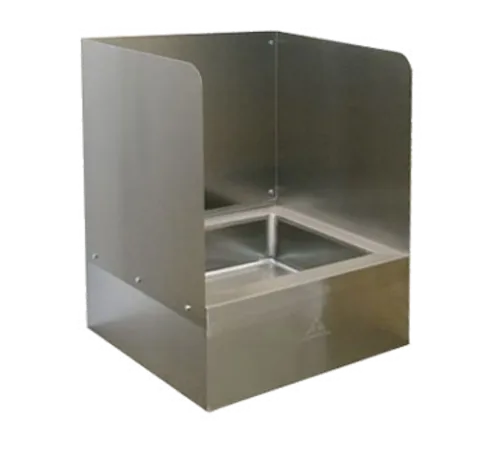 Advance Tabco K-290RD Right side & back wall splash for 9-OP-48DF mop