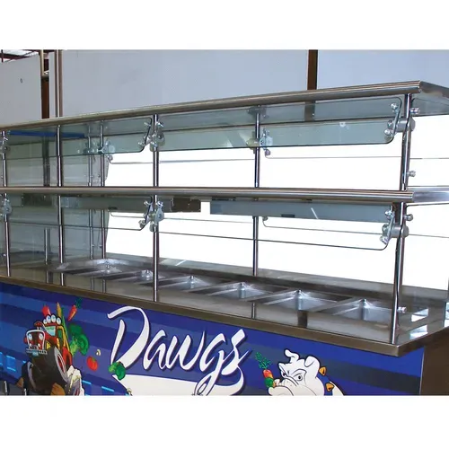 Advance Tabco NDSG-15-108 Self Service Sleek" food shield