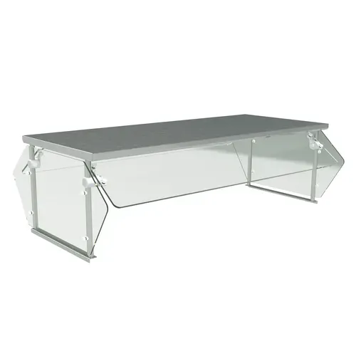Advance Tabco NSGD-40-96 Sleek Shield" Food Shield