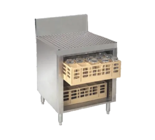 Advance Tabco PRCR-24-24 Prestige Underbar Glass Rack Storage Unit