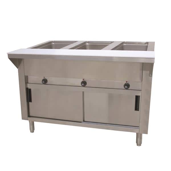 Advance Tabco SW-3E-120-DR Hot Food Table Advance Tabco SW-3E-120-DR Hot Food Table