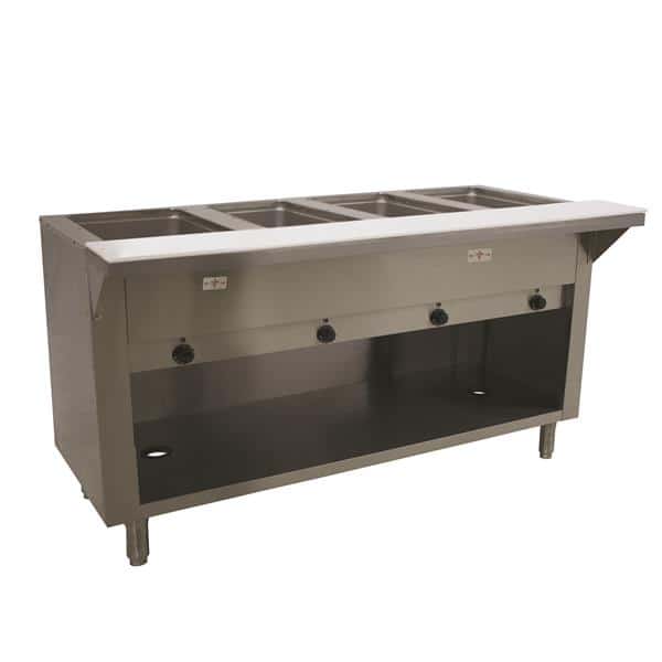 Advance Tabco SW-4E-240-BS Hot Food Table Advance Tabco SW-4E-240-BS Hot Food Table