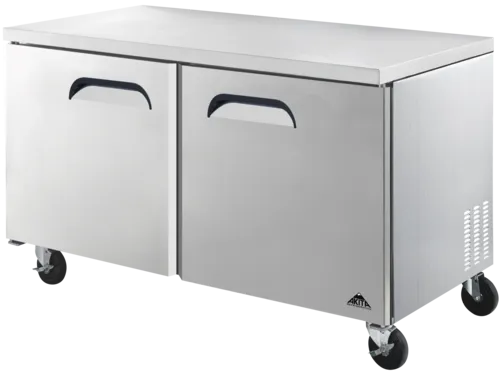 Akita Refrigeration AUF-60 72.37'' Section Undercounter Freezer with and Compressor