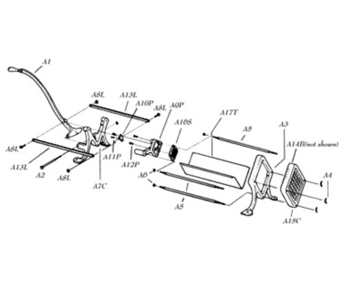 Alegacy Foodservice Products A11P Pusher Connector Screw Only
