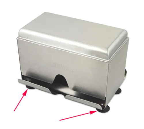 Alegacy Foodservice Products WSD100RF Rubber Feet