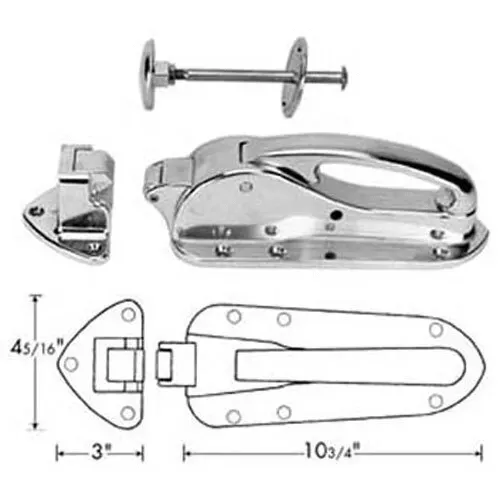 AllPoints Foodservice Parts & Supplies AllPoints 1221153 Latch