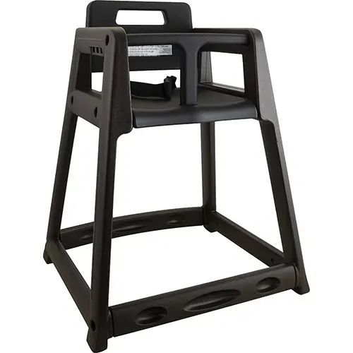 AllPoints Foodservice Parts & Supplies AllPoints 186334 High Chair (Brown Plastic)