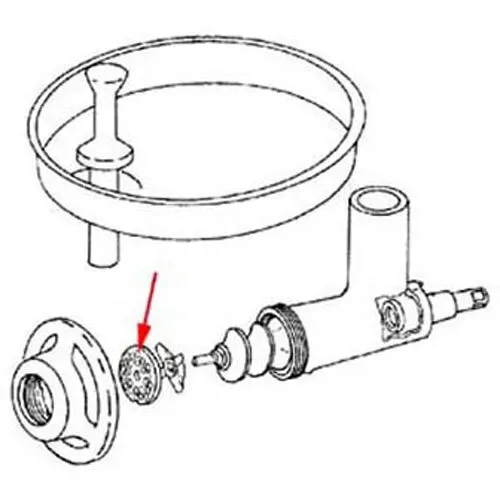 AllPoints Foodservice Parts & Supplies AllPoints 2051052 Plate