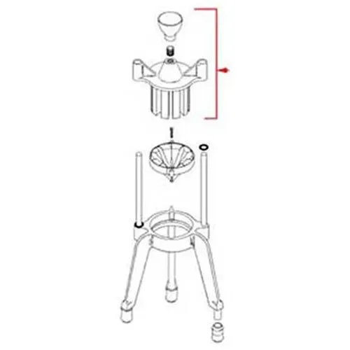 AllPoints Foodservice Parts & Supplies AllPoints 2151030 Head