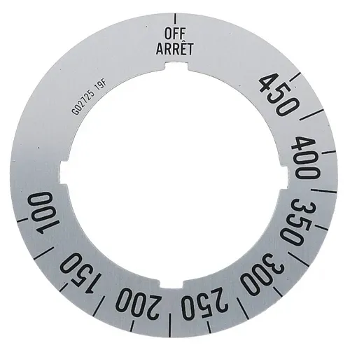 AllPoints Foodservice Parts & Supplies AllPoints 221261 Thermostat Dial Insert