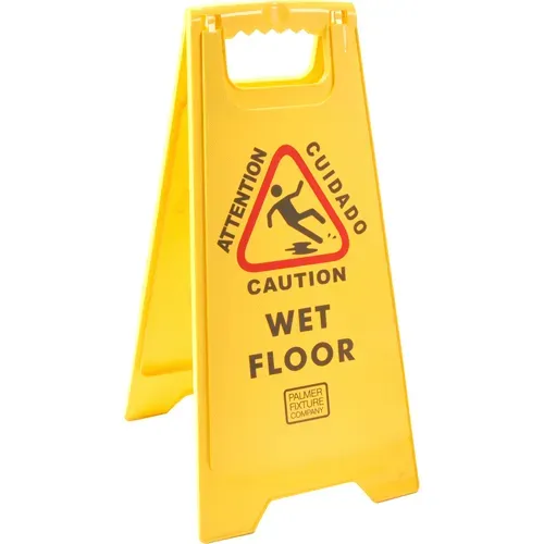 AllPoints Foodservice Parts & Supplies 2621000 Rubbermaid® "Caution Wet Floor" Sign