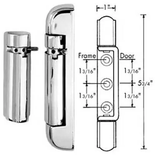 AllPoints Foodservice Parts & Supplies AllPoints 263383 Spring Assisted Hinge