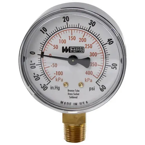AllPoints Foodservice Parts & Supplies AllPoints 621002 Pressure Gauge