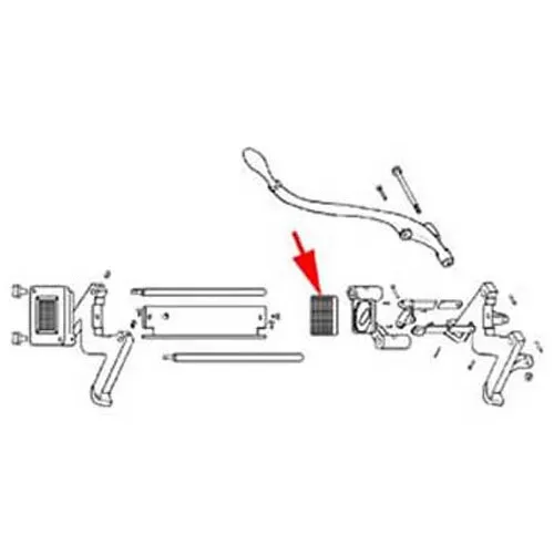 AllPoints Foodservice Parts & Supplies 68111 Pusher Block