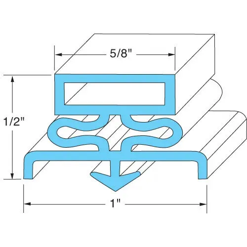 AllPoints Foodservice Parts & Supplies AllPoints 741415 Door Gasket
