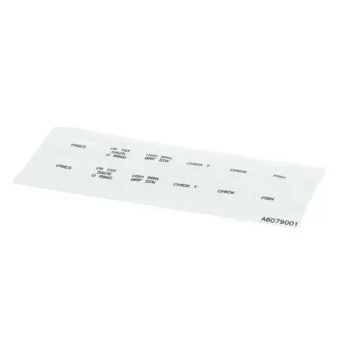 AllPoints Foodservice Parts & Supplies AllPoints 8014676 Overlay Decal Label
