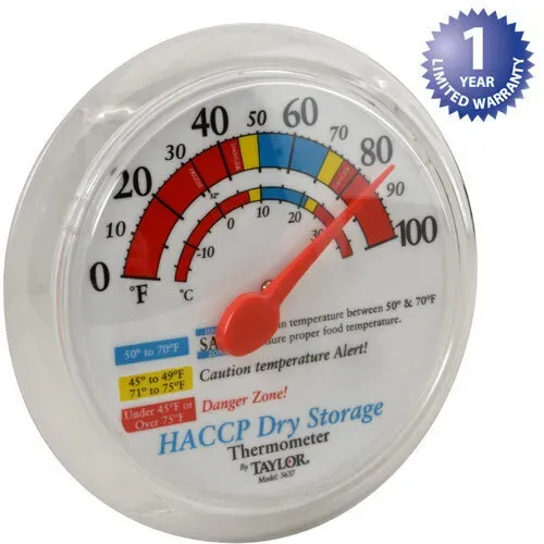 AllPoints Foodservice Parts & Supplies AllPoints 8405425 Taylor® Dry Storage Thermometer