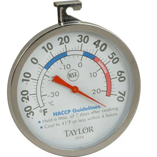 AllPoints Foodservice Parts & Supplies AllPoints 8405429 Refrigerator/Freezer Thermometer