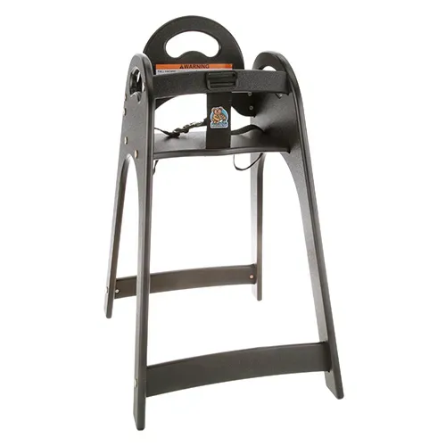 AllPoints Foodservice Parts & Supplies AllPoints 86385 High Chair (Black plastic